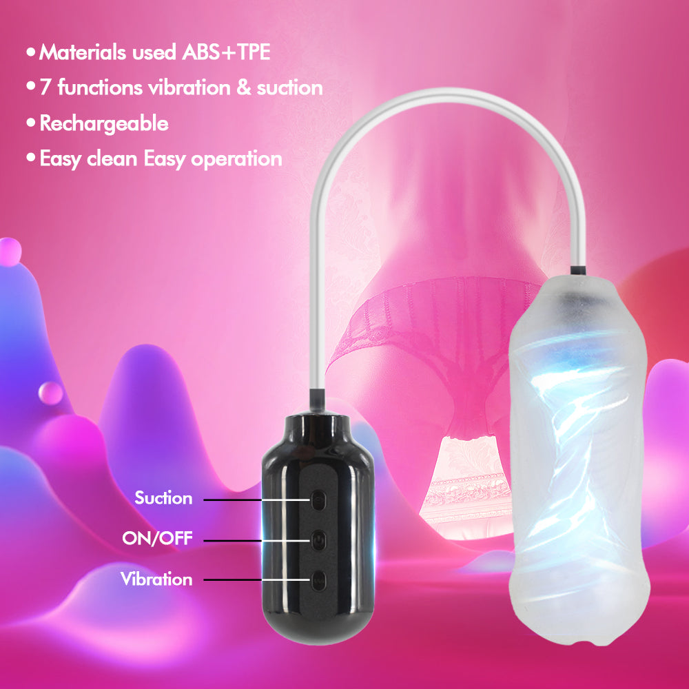 oral sex stimulator, uncut cock suck, self blowjob,  masturbater cup