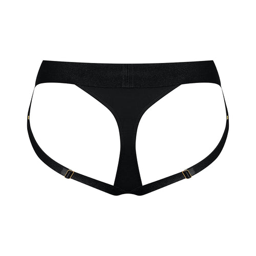 Akposh Matriarch Adjustable Strap-On Harness - Breathable Microfiber Pegging Lingerie