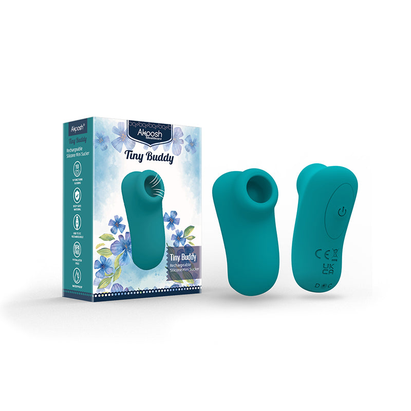 Akposh Tiny Buddy - Rechargeable Silicone Sucking Toy