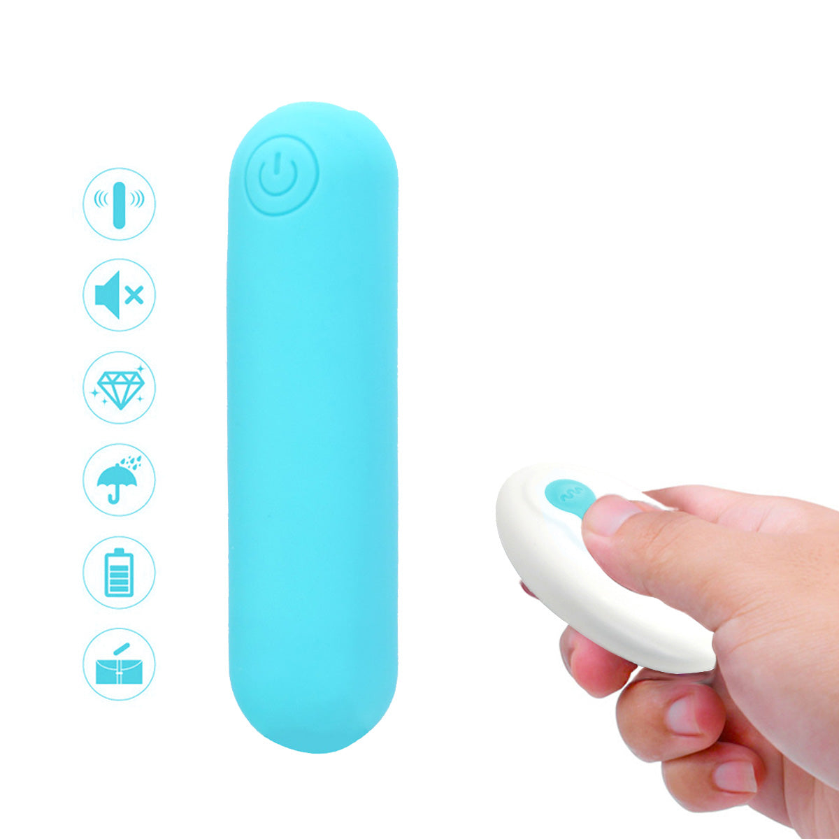 Akposh Splash Joie Remote Control Bullet Rechargeable -L