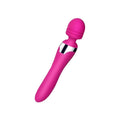 🔥 CLEARANCE SALE - Dual Sensation AV Vibrator | Magnetic Rechargeable Silicone Wand | 67% OFF