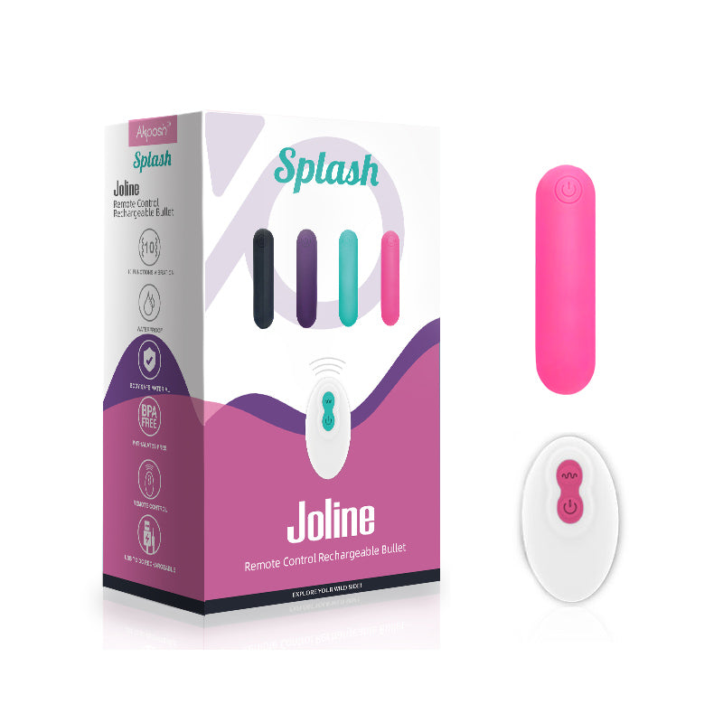 Akposh Splash Joie Remote Control Bullet Rechargeable -L