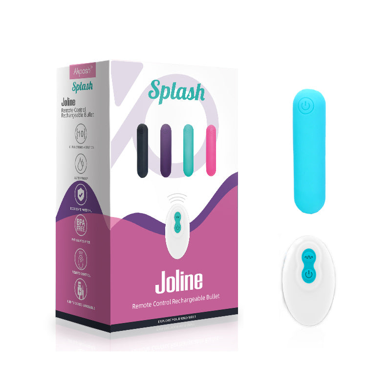 Akposh Splash Joie Remote Control Bullet Rechargeable -L