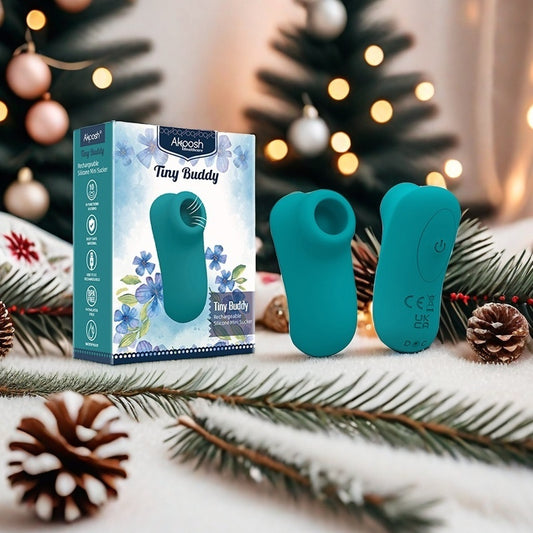 Akposh Tiny Buddy - Rechargeable Silicone Sucking Toy