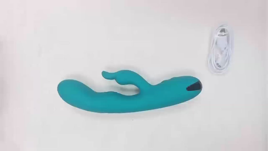 Bunny throb Rabbit vibrator magnetic rechargeable silicone vibrator