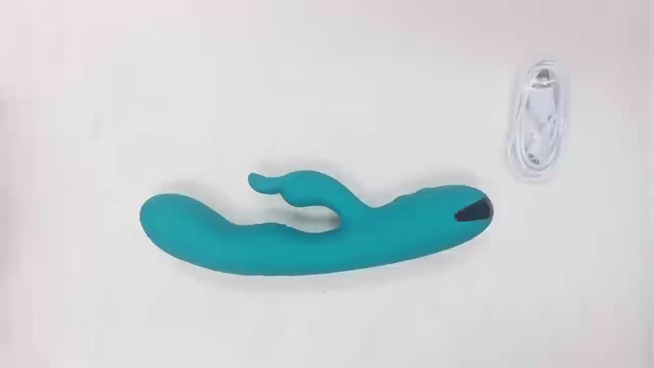 Bunny throb Rabbit vibrator magnetic rechargeable silicone vibrator