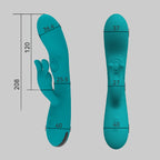 Bunny throb Rabbit vibrator magnetic rechargeable silicone vibrator