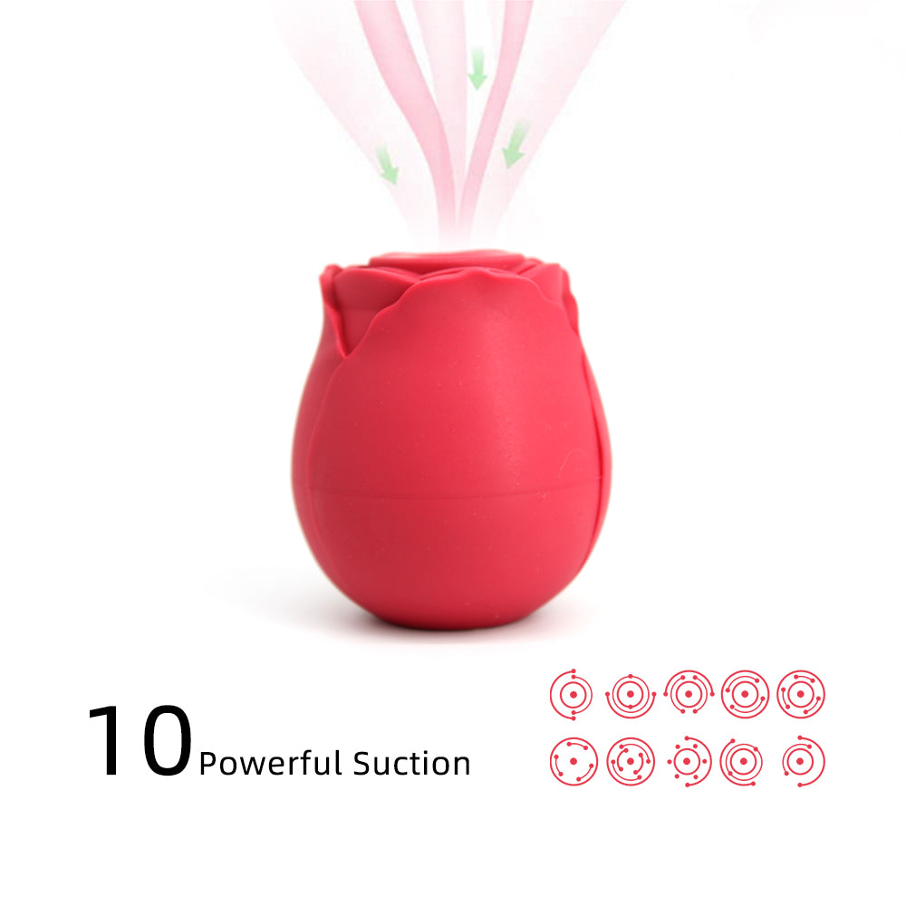 Rose Toy - 10 Mode Clitoral Suction Vibrator | Viral Flower Stimulator | Yiwa Yiwa sex toys Rose Toy - 10 Mode Clitoral Suction Vibrator | Viral Flower Stimulator | Yiwa Yiwa sex toys