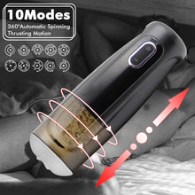Load image into Gallery viewer, male masterburbator, 10 modes,  hands free male stroker,
