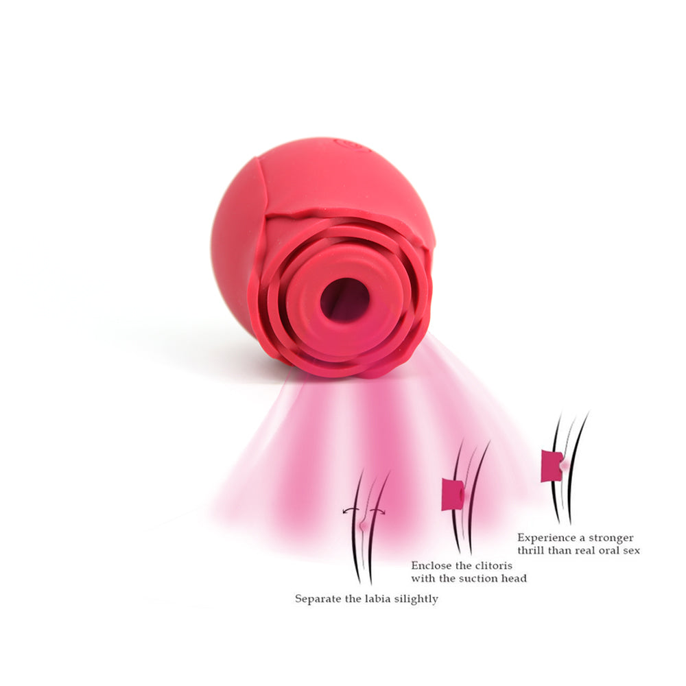 Rose Toy - 10 Mode Clitoral Suction Vibrator | Viral Flower Stimulator | Yiwa Yiwa sex toys Rose Toy - 10 Mode Clitoral Suction Vibrator | Viral Flower Stimulator | Yiwa Yiwa sex toys
