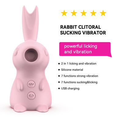 Rabbit Sucking Vibrator, sex toys for women, Vibration Sexy toys