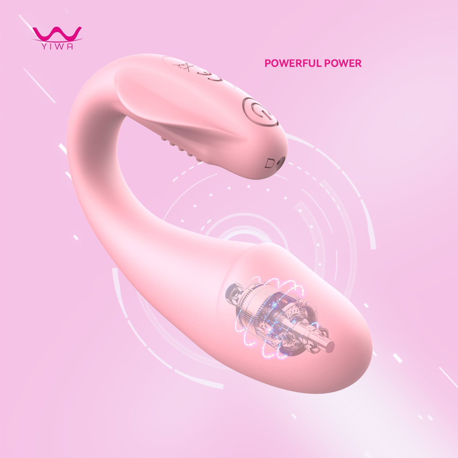 female vibrator, powerful power, yiwasextoys