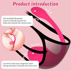 bluetooth panty vibrator, remote control vibrating panties, G-spot vibrator