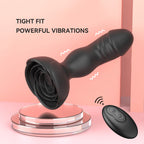 Double Your Fun: Soft Silicone Material, 10 Vibrating Modes, Wireless Remote Control Anal Plug for Enhanced Sexual Experience